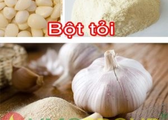 BỘT TỎI || BỘT THỰC PHẨM || PHỤ GIA THỰC PHẨM