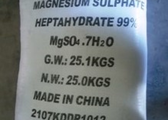 MgSO4.7H2O || MAGNESIUM SULPHATE HEPTAHYDRATE || HÓA CHẤT CÔNG NGHIỆP