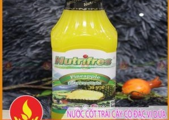 NƯỚC CỐT TRÁI CÂY CÔ ĐẶC HƯƠNG VỊ DỨA || CHAI 1000GRAM || MALAYSIA