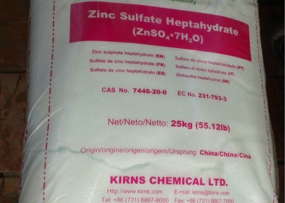 ZINC SULFATE || KẼM SUNPHAT || ZNSO4 || HÓA CHẤT CÔNG NGHIỆP