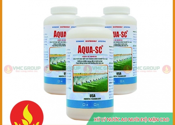 AQUA-SC MARINE || XỬ LÝ NƯỚC AO NUÔI ĐỘ MẶN CAO