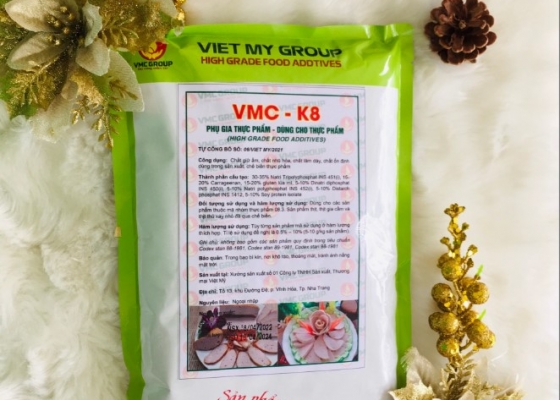 VMC K8 || TẠO DAI GIÒN CHO NEM NƯỚNG || PHỤ GIA THỰC PHẨM