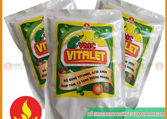 VMC VITALET || BỔ SUNG DINH DƯỠNG TÔM CÁ || HÓA CHẤT THỦY SẢN