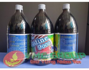 IODINE 9000 DIỆT KHUẨN SÁT TRÙNG || HÓA CHẤT THỦY SẢN